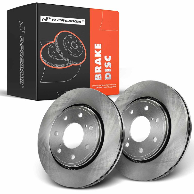 Front Disc Brake Rotors for Ford F-150 2010-2017 7-Lug Wheel