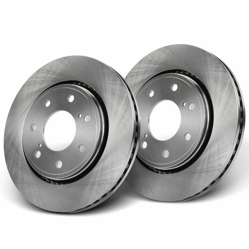 Front Disc Brake Rotors for Ford F-150 2010-2017 7-Lug Wheel