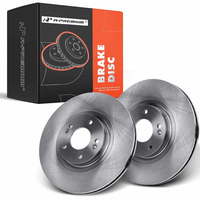 Front Disc Brake Rotors for Hyundai Santa Fe 2013-2018 Kia Sorento 2014-2019