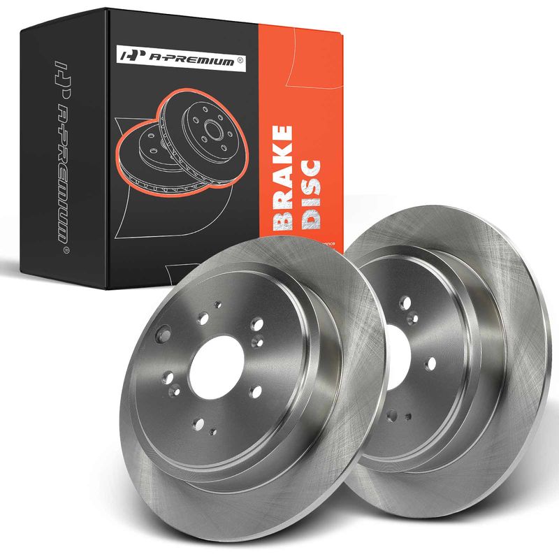 Rear Disc Brake Rotors for Acura MDX 2001-2006 Honda Pilot 2001-2006 V6 3.5L