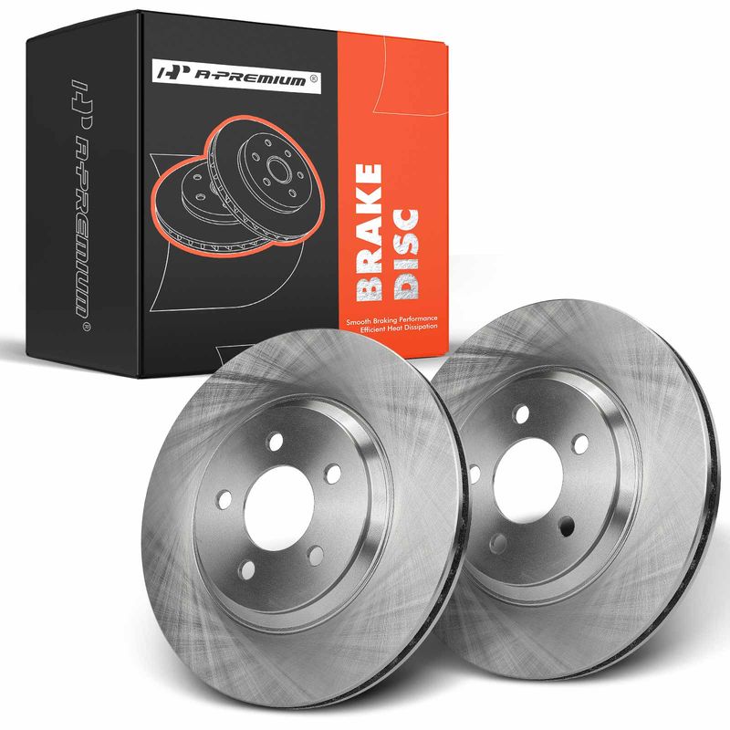 Front Disc Brake Rotors for Ford Mustang 2005-2014 V6 3.7L V8 4.6L