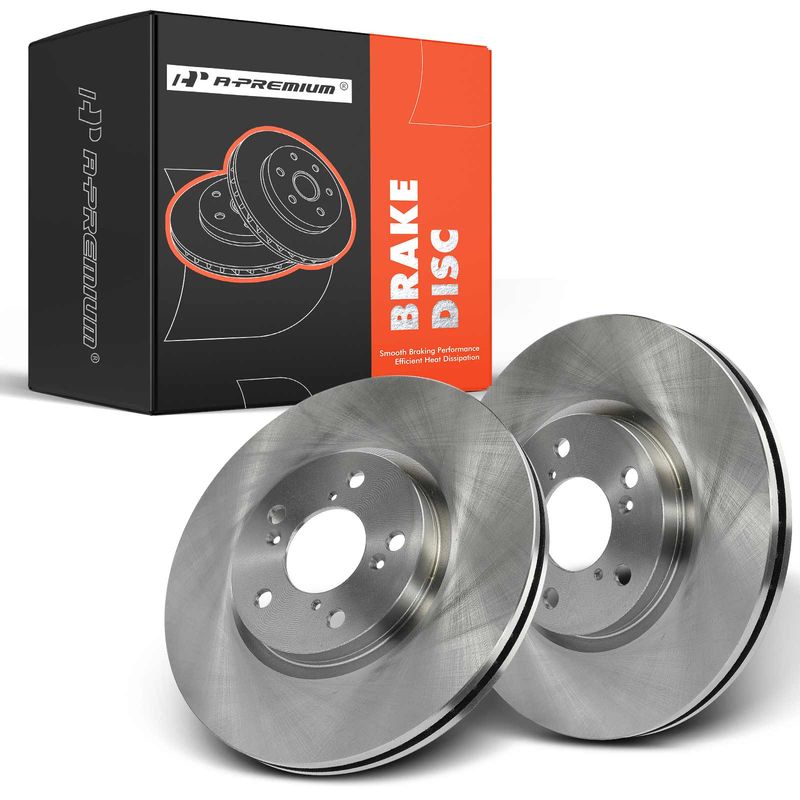 Front Disc Brake Rotors for Honda Ridgeline 2006-2014 V6 3.5L