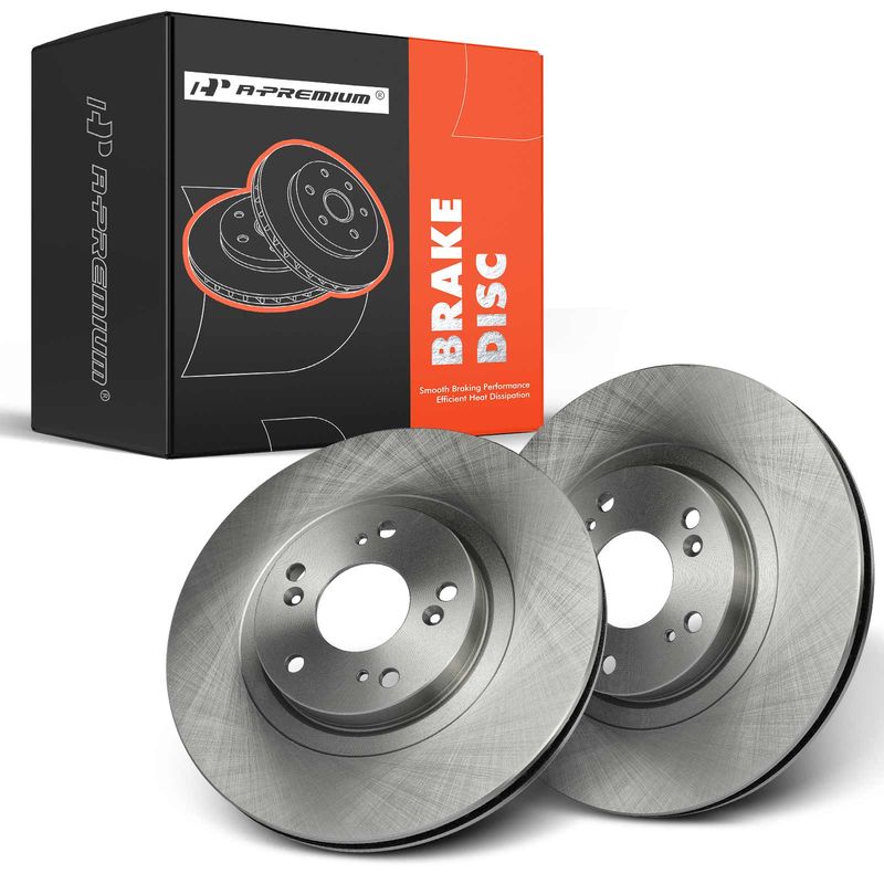 Front Disc Brake Rotors for Honda Civic 2006-2015 CR-V Acura CSX RSX ILX L4 2.4L