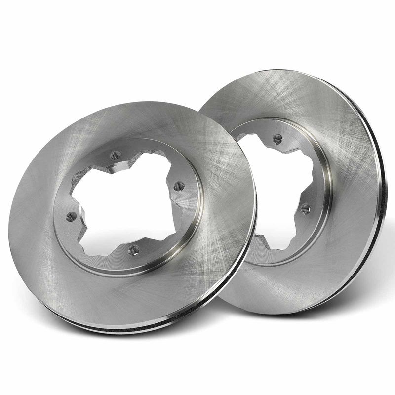 Front Disc Brake Rotors for Honda Accord 1990-1997 Acura CL 1997 L4 2.2L