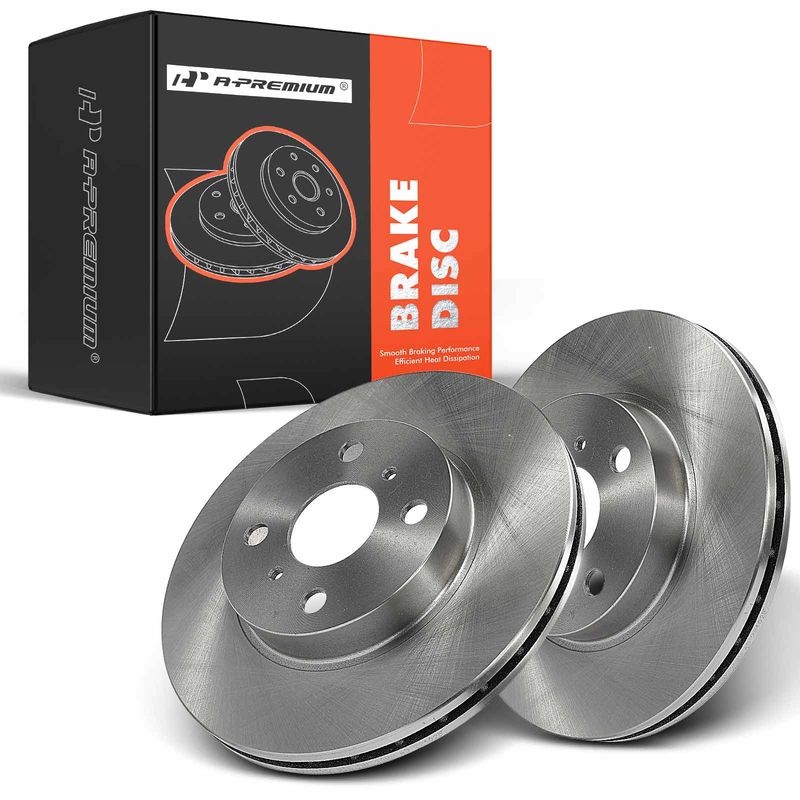 Front Disc Brake Rotors for Toyota Corolla 1993-2002 Chevrolet Geo Prizm
