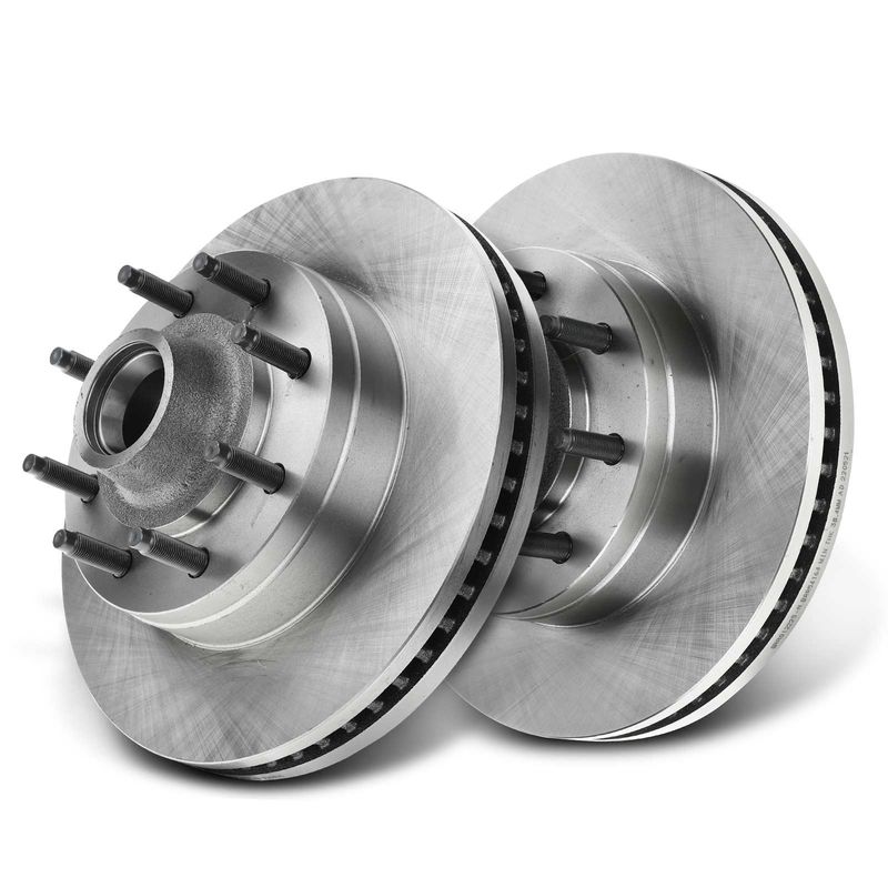 Front Disc Brake Rotors for Ford E-150 E-250 08-21 E-350/E-450 Super Duty