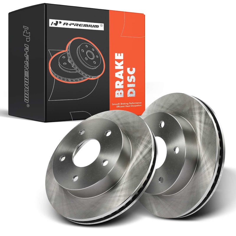 Front Disc Brake Rotors for Dodge Ram 1500 2000-2001 307.5mm