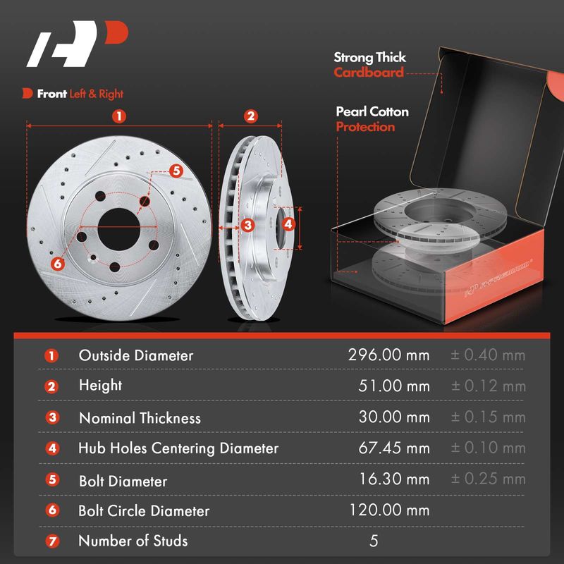 Front & Rear Drilled Rotors & Ceramic Brake Pads for Buick Regal Chevy Malibu