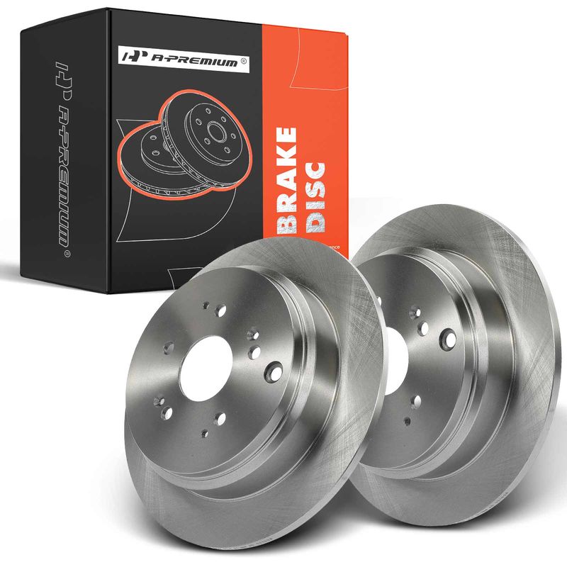 Rear Disc Brake Rotors for Honda Odyssey 2002 2003 2004 V6 3.5L
