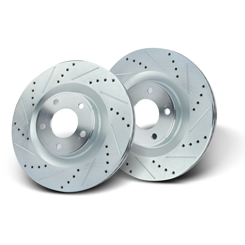 Front Drilled Brake Rotors for Ford Edge 2007-2014 Lincoln MKX 2007-2015
