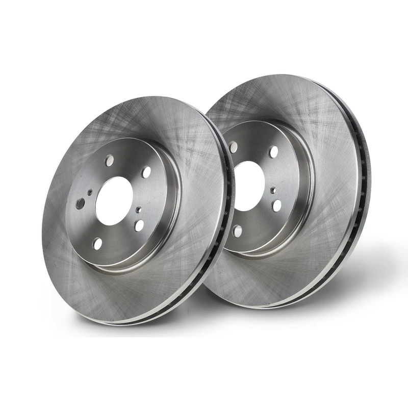 Front Drilled Brake Rotors for Lexus ES300 2002-2003 Toyota Camry Solara