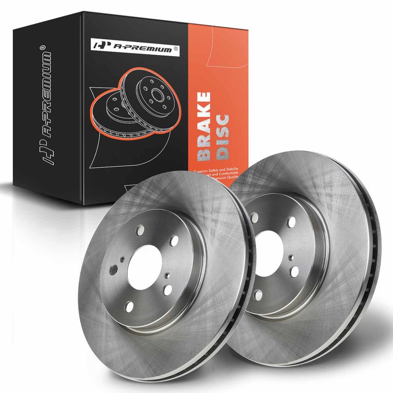 Front Drilled Brake Rotors for Lexus ES300 2002-2003 Toyota Camry Solara