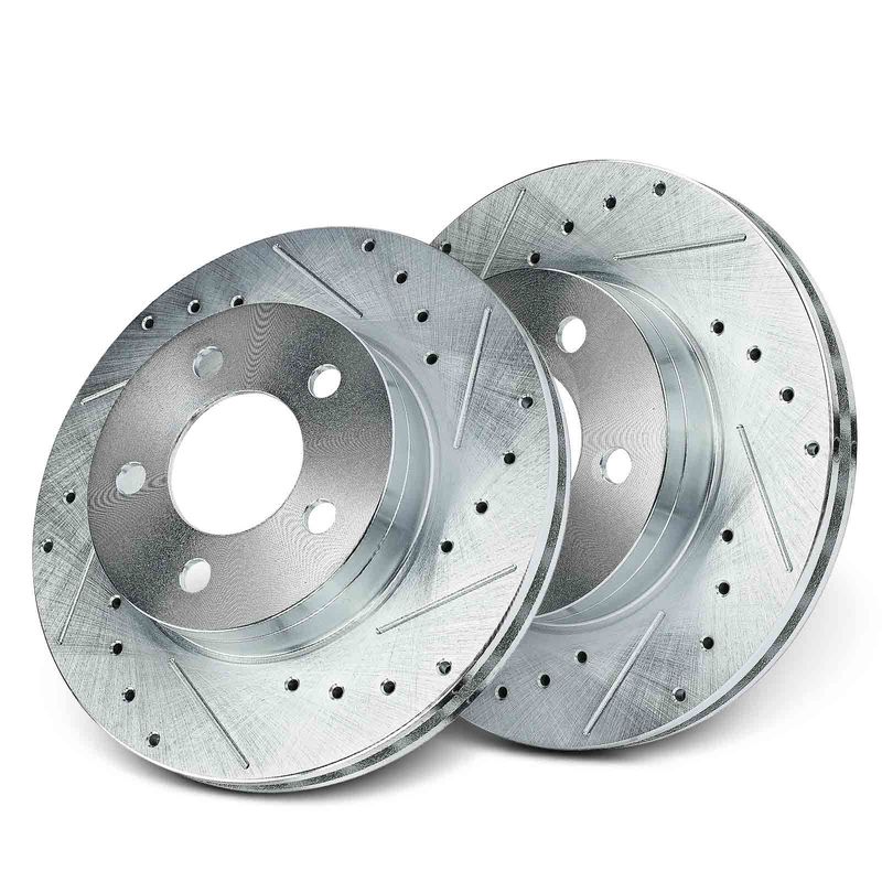 Front Drilled Brake Rotors for Ford Explorer 1995-2001 Ranger Mazda 4WD