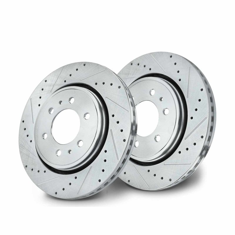 Front Drilled Brake Rotors for Ford Expedition F-150 Lincoln Navigator