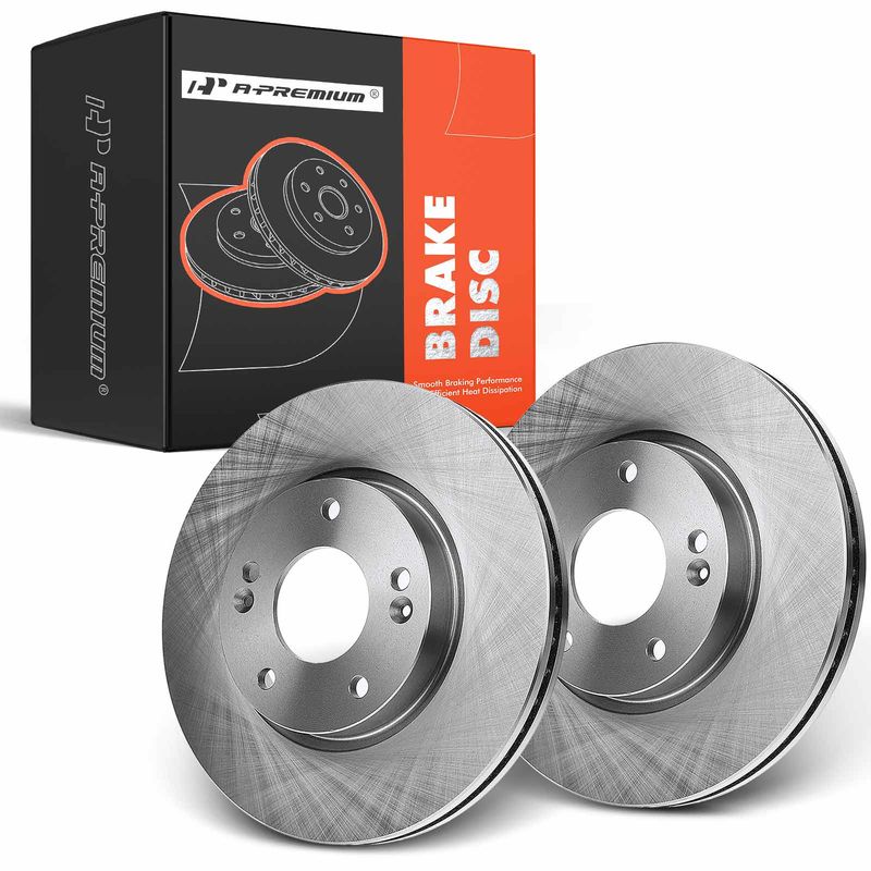 Front Disc Brake Rotors for Hyundai Elantra Ioniq Tiburon Tucson Kia Optima Niro