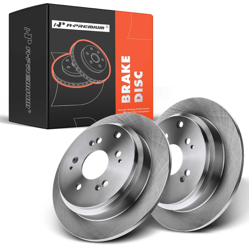 Rear Disc Brake Rotors for Honda Odyssey 2005 2006-2010 3.5L