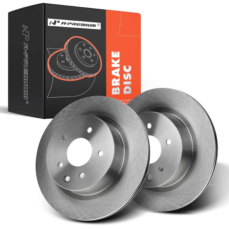 Rear Disc Brake Rotors for INFINITI EX35 EX37 G25 G35 M35 M45 Nissan 350Z 370Z
