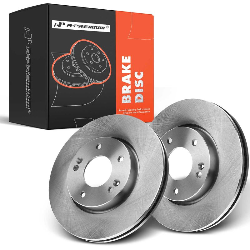 Front Disc Brake Rotors for Hyundai Sonata 2005-2010 Tucson Tiburon Kia Sportage