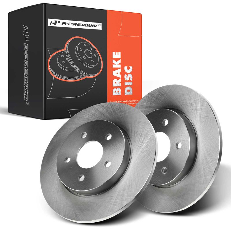 Rear Disc Brake Rotors for Jaguar X-Type 2002-2008 5-Stud Wheel