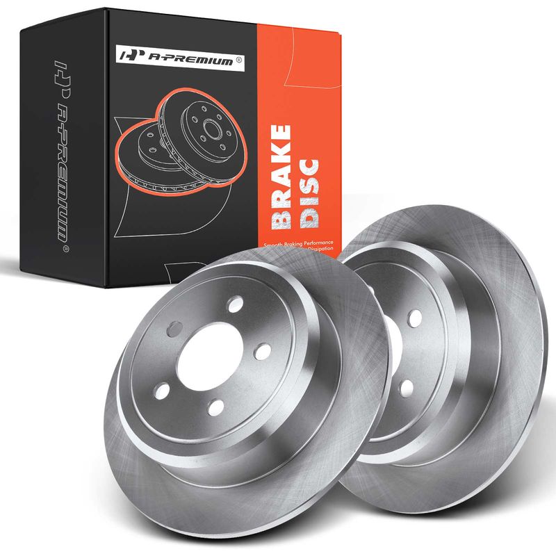 Rear Disc Brake Rotors for Jeep Liberty 2008-2012 Dodge Nitro 2007-2011 3.7 4.0L