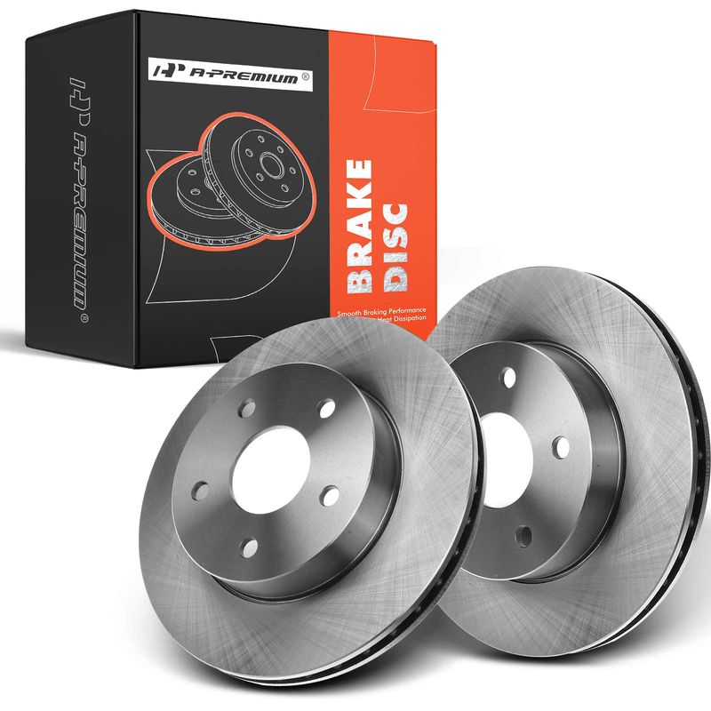 Front Disc Brake Rotors for Jeep Grand Cherokee 1999-2004 4.0L 4.7L Vented