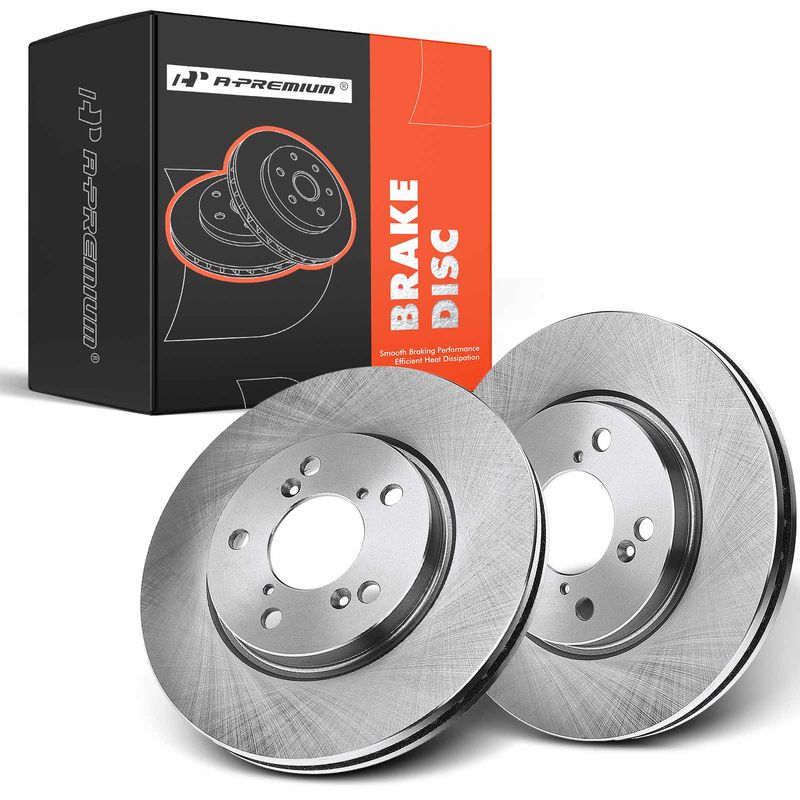 Front Disc Brake Rotors for Honda Odyssey 2005-2010 V6 3.5L