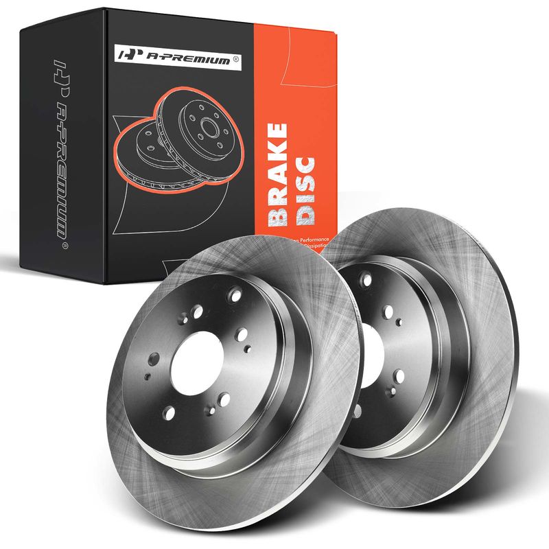 Rear Disc Brake Rotors for Honda Pilot 2009-2015 Odyssey Acura MDX ZDX 3.5L 3.7L
