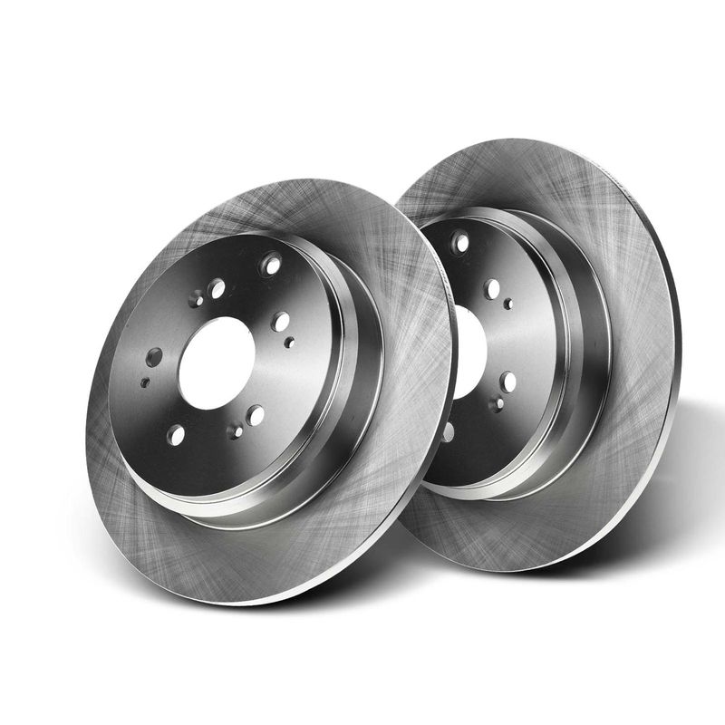 Rear Disc Brake Rotors for Honda Pilot 2009-2015 Odyssey Acura MDX ZDX 3.5L 3.7L