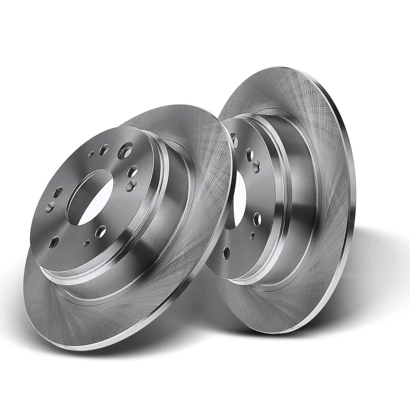 Rear Disc Brake Rotors for Honda CR-V 2002 2003 2004 L4 2.4L