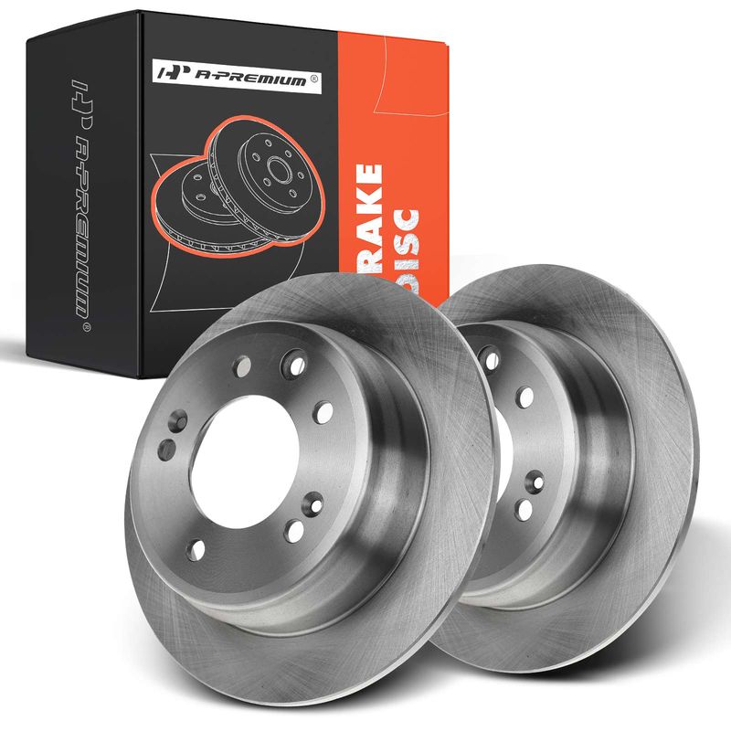 Rear Disc Brake Rotors for Hyundai Elantra 2009-2012 Tucson Kia Sportage 11-16