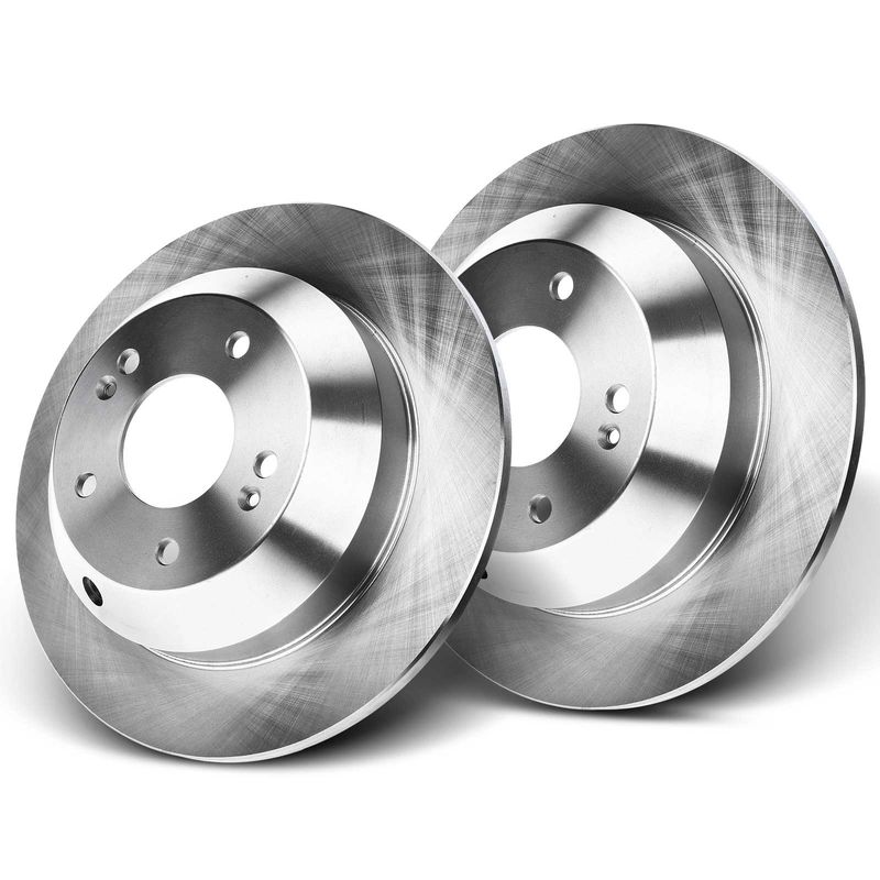 Rear Disc Brake Rotors for Hyundai Santa Fe 2010-2018 Kia Sorento 11-19 Sedona