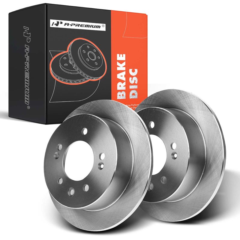 Rear Disc Brake Rotors for Hyundai Elantra 2007 2008 2009 2010 2.0L