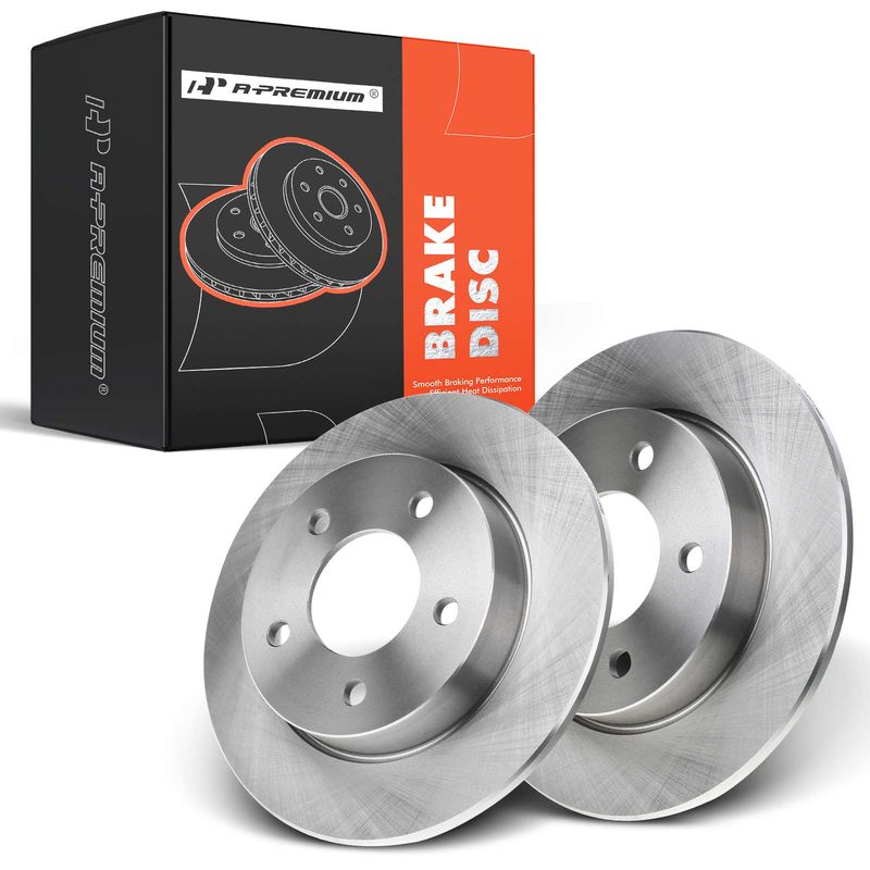 Rear Disc Brake Rotors for Mazda 3 2004-2013 L4 2.0L