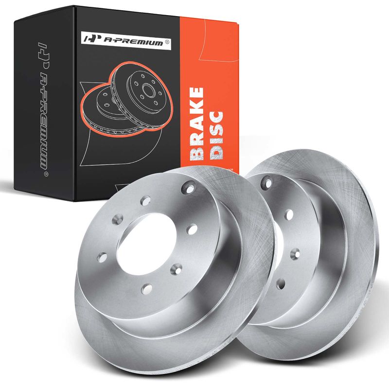 Rear Disc Brake Rotors for Hyundai Sonata 99-05 Kia Magentis Optima 01-06