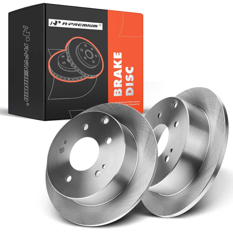 Rear Disc Brake Rotors for Mitsubishi Eclipse 2006-2012 Galant 04-12 2.4L 3.8L