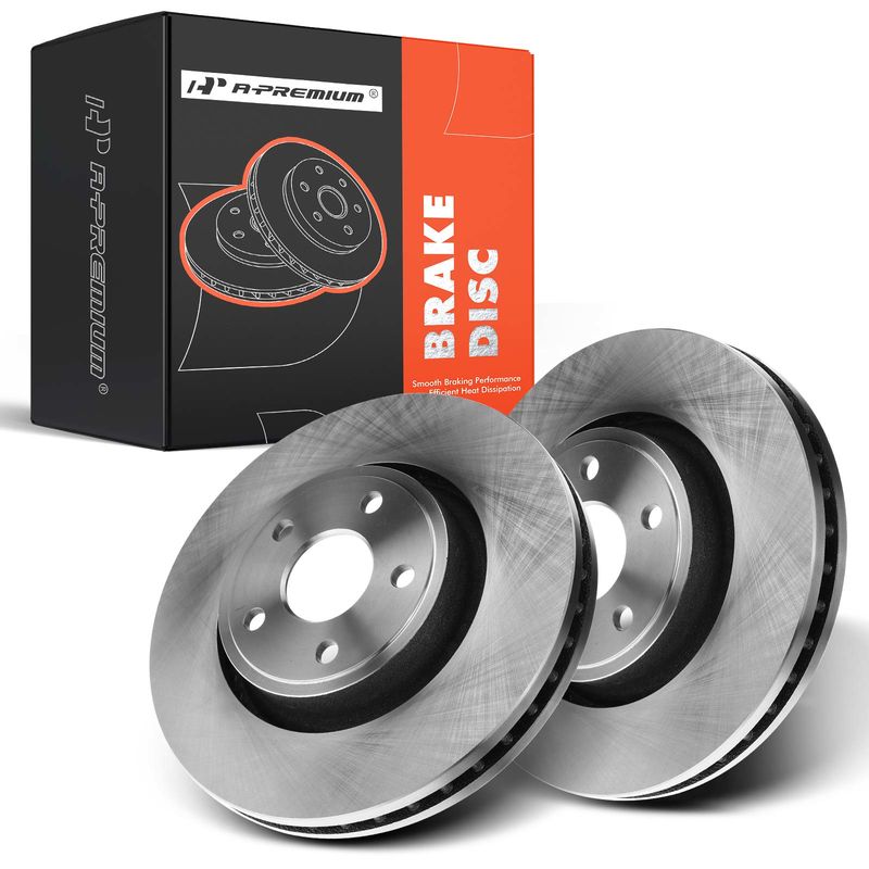 Front Disc Brake Rotors for Jeep Grand Cherokee Dodge Durango 2011-2020