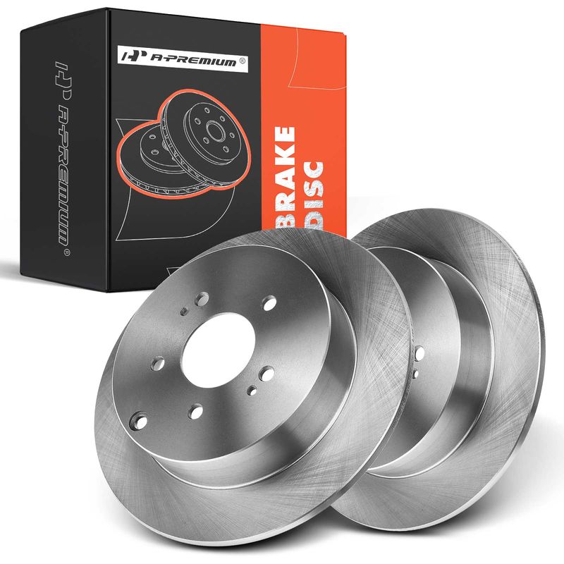 Rear Disc Brake Rotors for Mitsubishi Endeavor 2004-2008 2010-2011