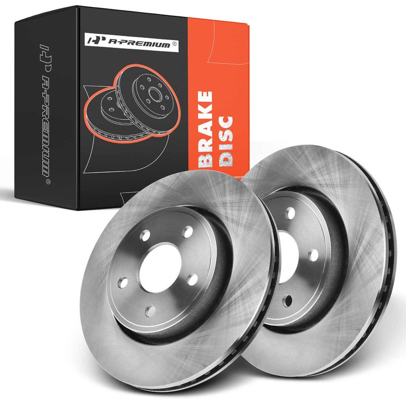 Front Disc Brake Rotors for Jeep Commander 2006-2010 Grand Cherokee 2005-2010