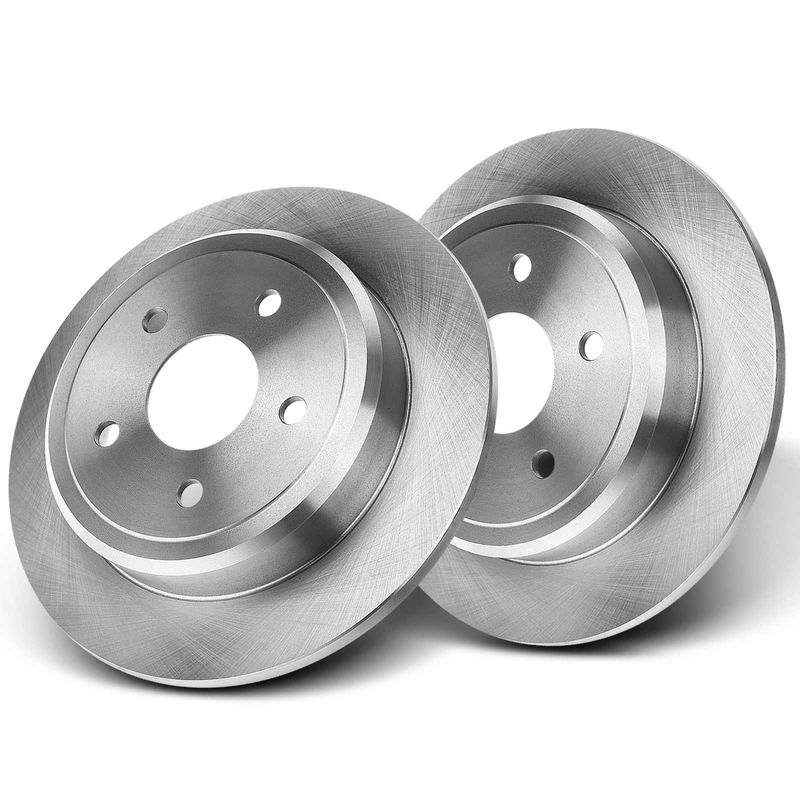 Rear Disc Brake Rotors for Jeep Commander 2006-2010 Grand Cherokee 2005-2010