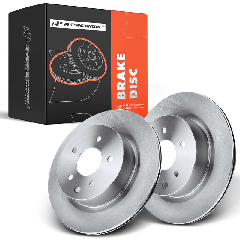 Rear Disc Brake Rotors for Nissan Maxima 09-14 16-22 370Z INFINITI EX35 G37 QX50