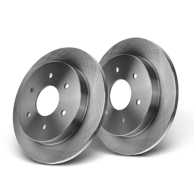 Rear Disc Brake Rotors for INFINITI QX56 04-10 Nissan Armada 05-15 Titan V8 5.6L