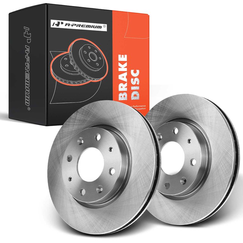 Front Disc Brake Rotors for Kia Spectra 2004-2009 Spectra5 2005-2009 L4 2.0L