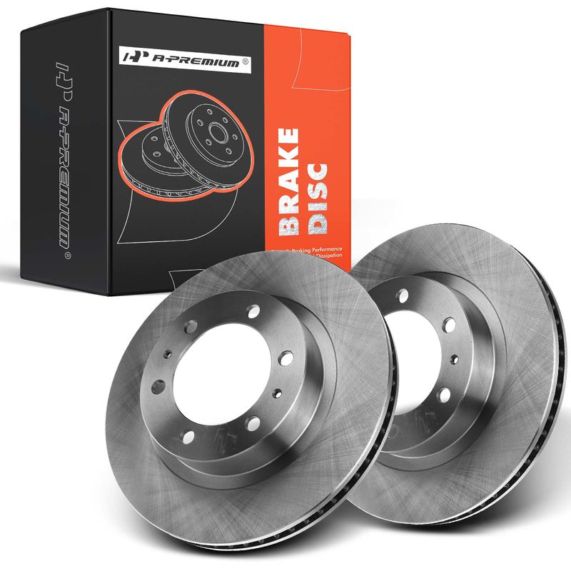 Front Disc Brake Rotors for Toyota 4Runner 03-09 FJ Cruiser 07-14 Tacoma 05-21