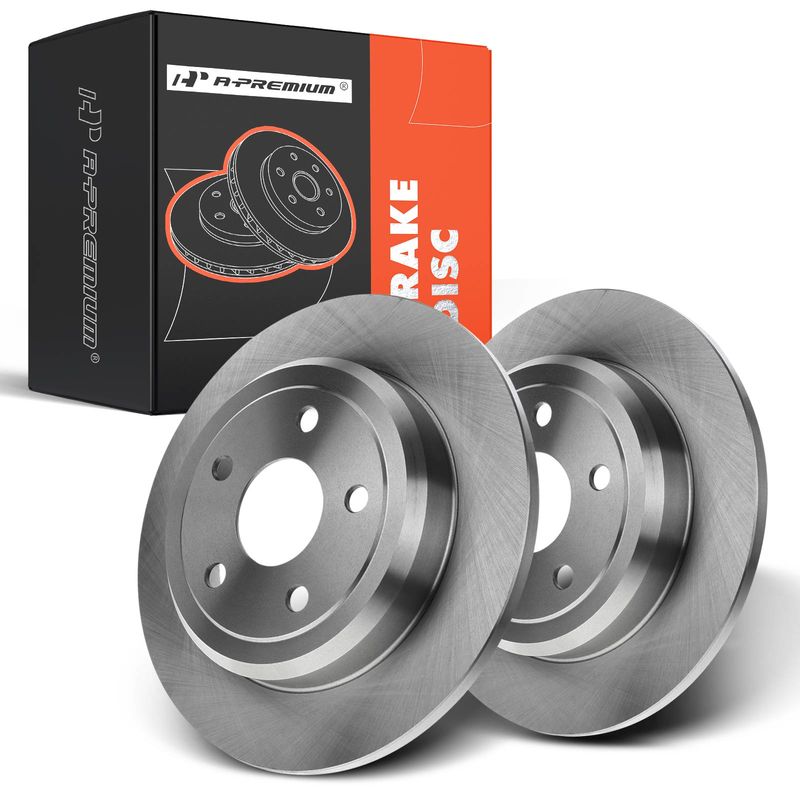 Rear Disc Brake Rotors for Jeep Grand Cherokee 2011 2012-2020 Dodge Durango