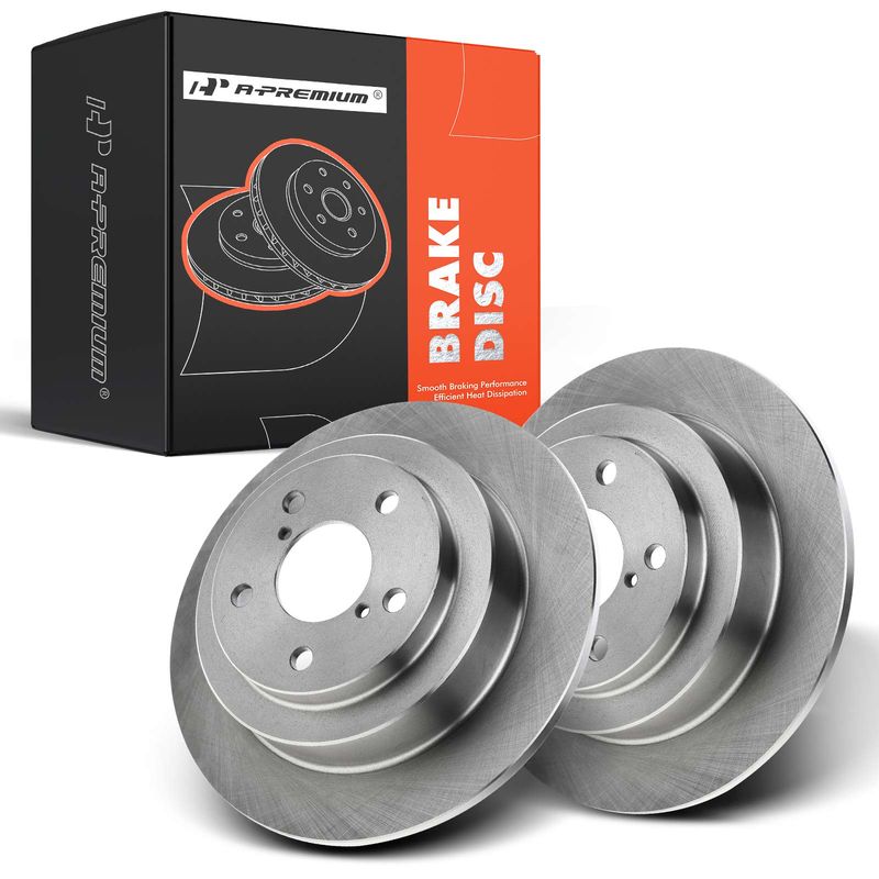 Rear Disc Brake Rotors for Subaru Forester 98-08 Impreza Legacy Saab 9-2X