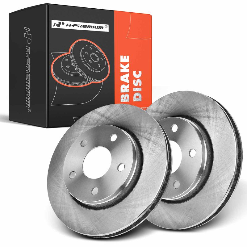 Front Disc Brake Rotors for Jeep Wrangler 2007-2017 Wrangler JK 18