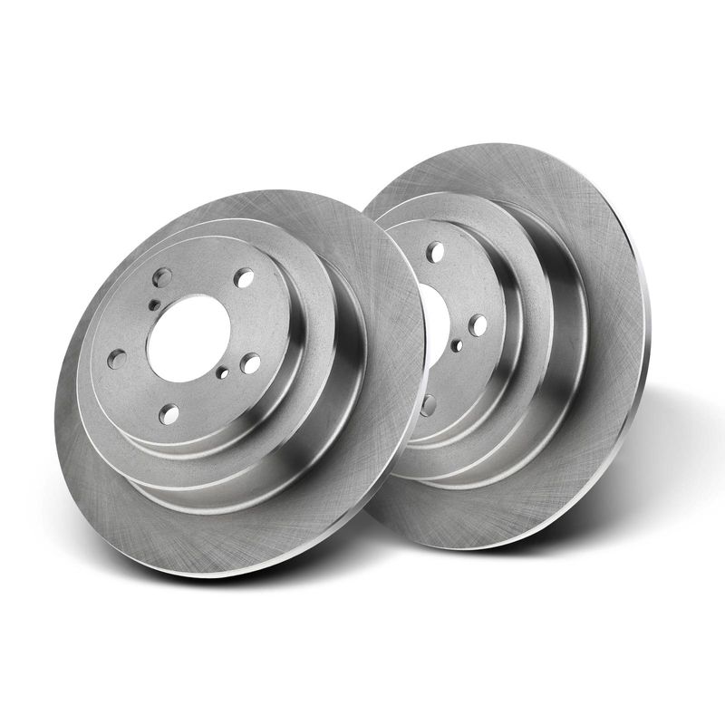 Rear Disc Brake Rotors for Subaru Forester 98-08 Impreza Legacy Saab 9-2X