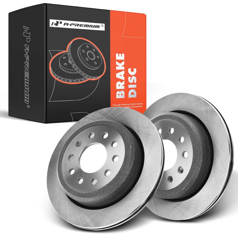 Rear Disc Brake Rotors for Lincoln Town Car 2003-2011 4.6L Exc. Limo models