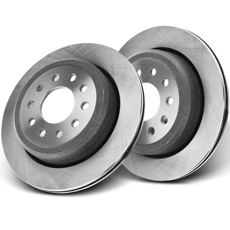 Rear Disc Brake Rotors for Lincoln Town Car 2003-2011 4.6L Exc. Limo models