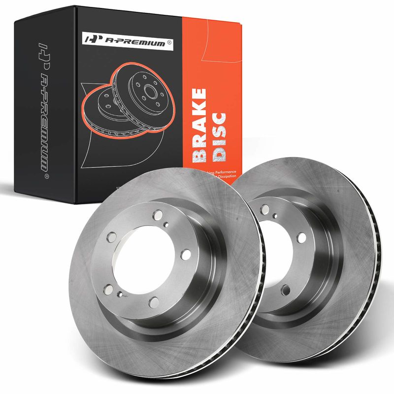 Front Disc Brake Rotors for Toyota Land Cruiser 16-21 Sequoia Tundra Lexus LX570